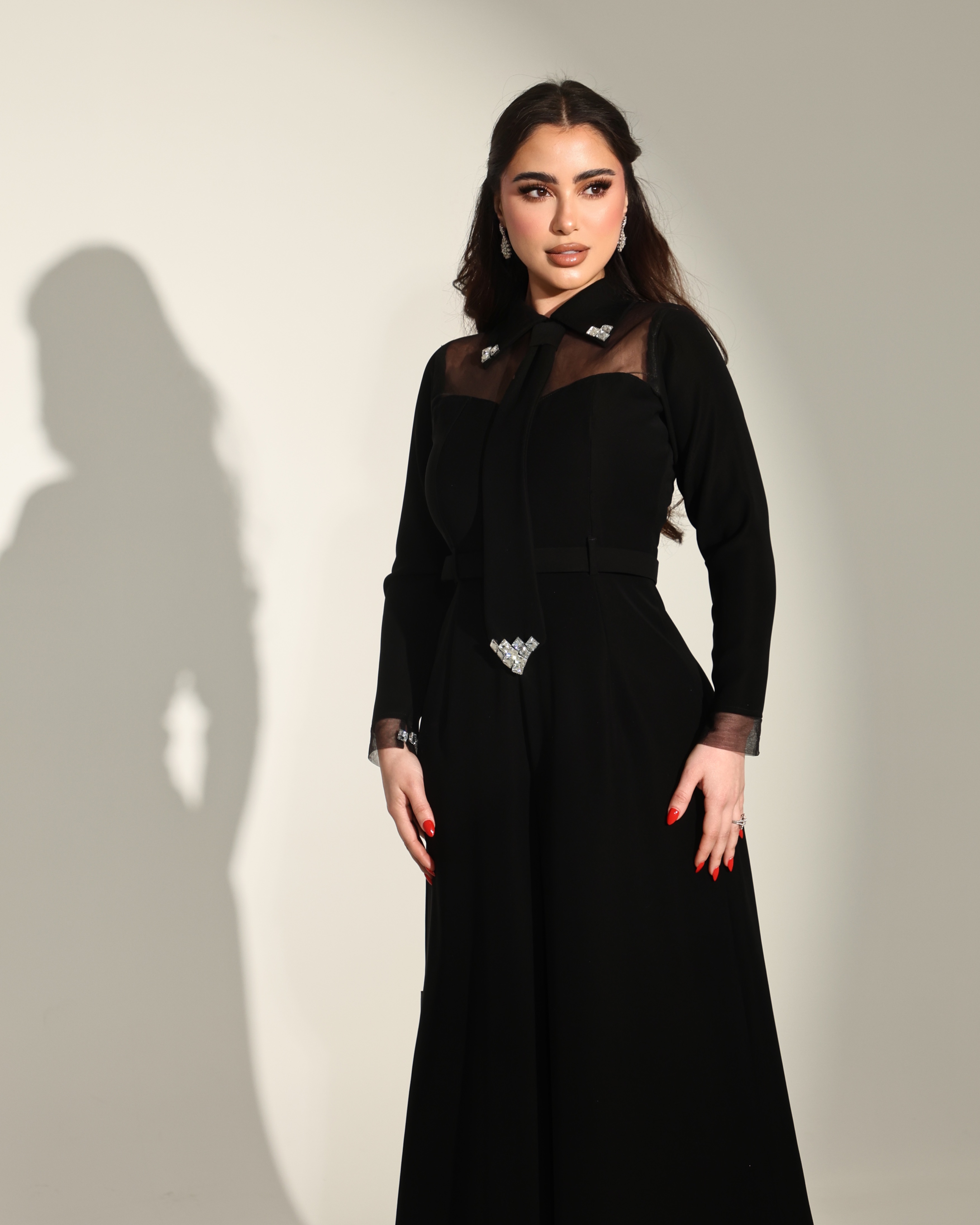 Collared jumpsuit
